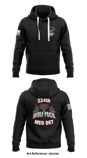 224th Preventive Medicine Det Store 1  Core Men's Hooded Performance Sweatshirt - zNVdXN
