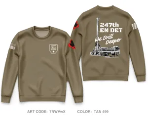 247th EN DET WD Fundraising Collection Core Men's Crewneck Performance Sweatshirt - 7NWVwX