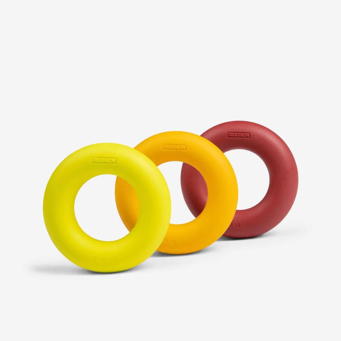 25 kg Medium-Resistance Weight Training Handgrip - Orange