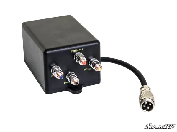 2500 lb UTV/ATV Winch with Wireless Remote & Synthetic Rope