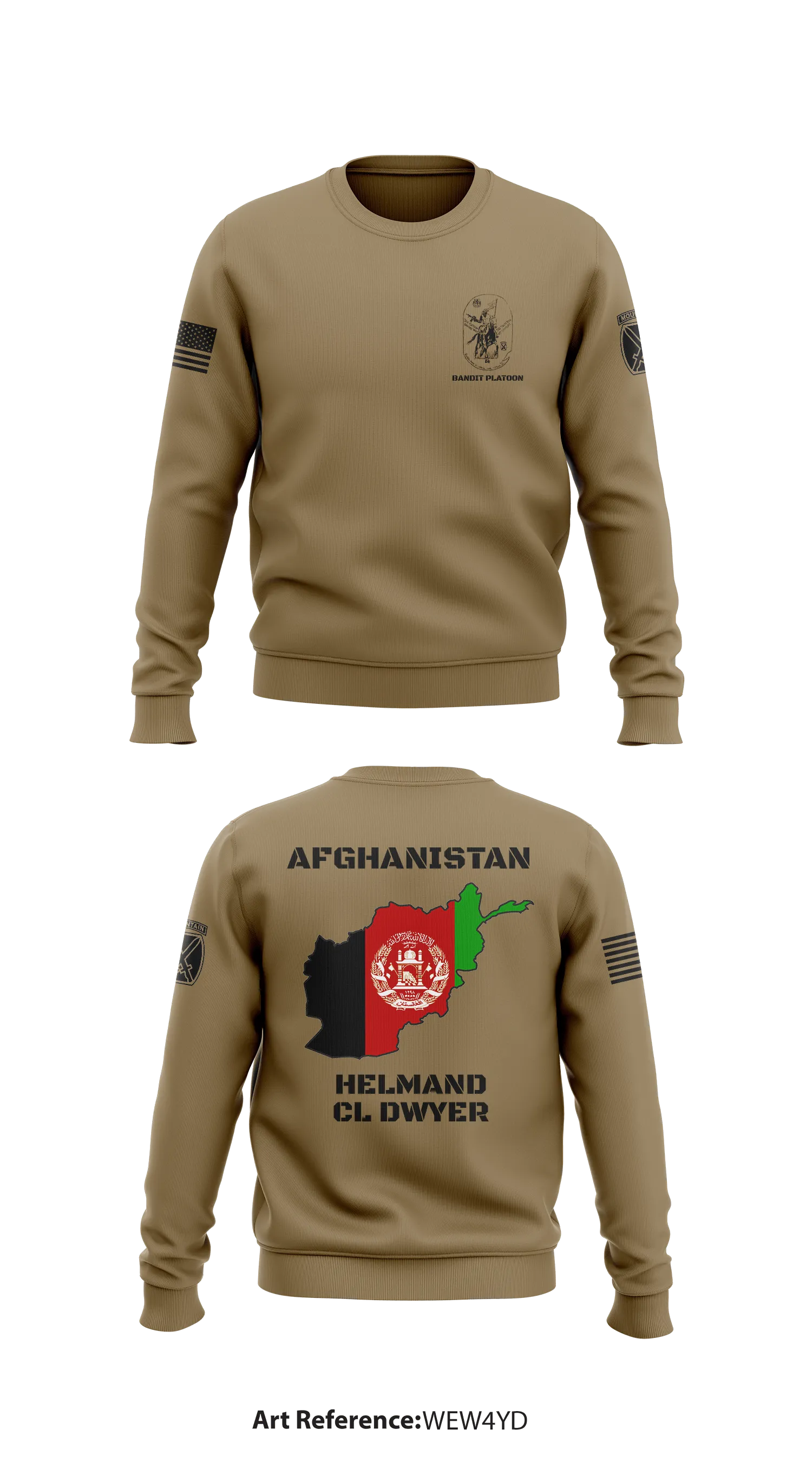 3-71 cav Store 1 Core Men's Crewneck Performance Sweatshirt - wEw4YD