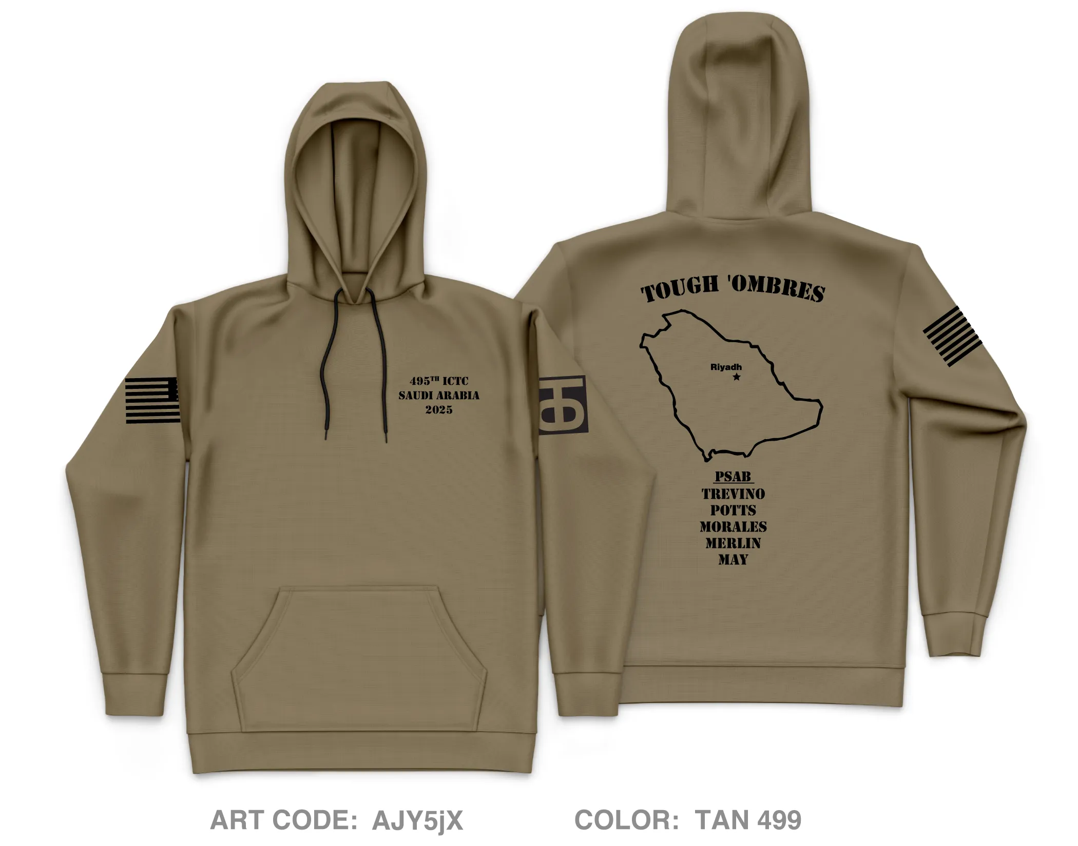 495th ICTC Core Men's Hooded Performance Sweatshirt - AJY5jX