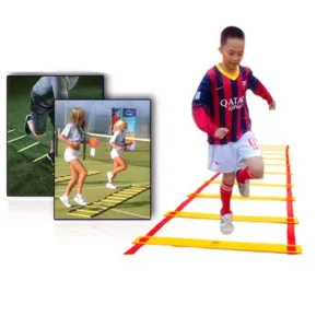 8 rung Agility Ladder for Soccer Speed Football Fitness Feet Training Durable Height 21-22cm free shipping