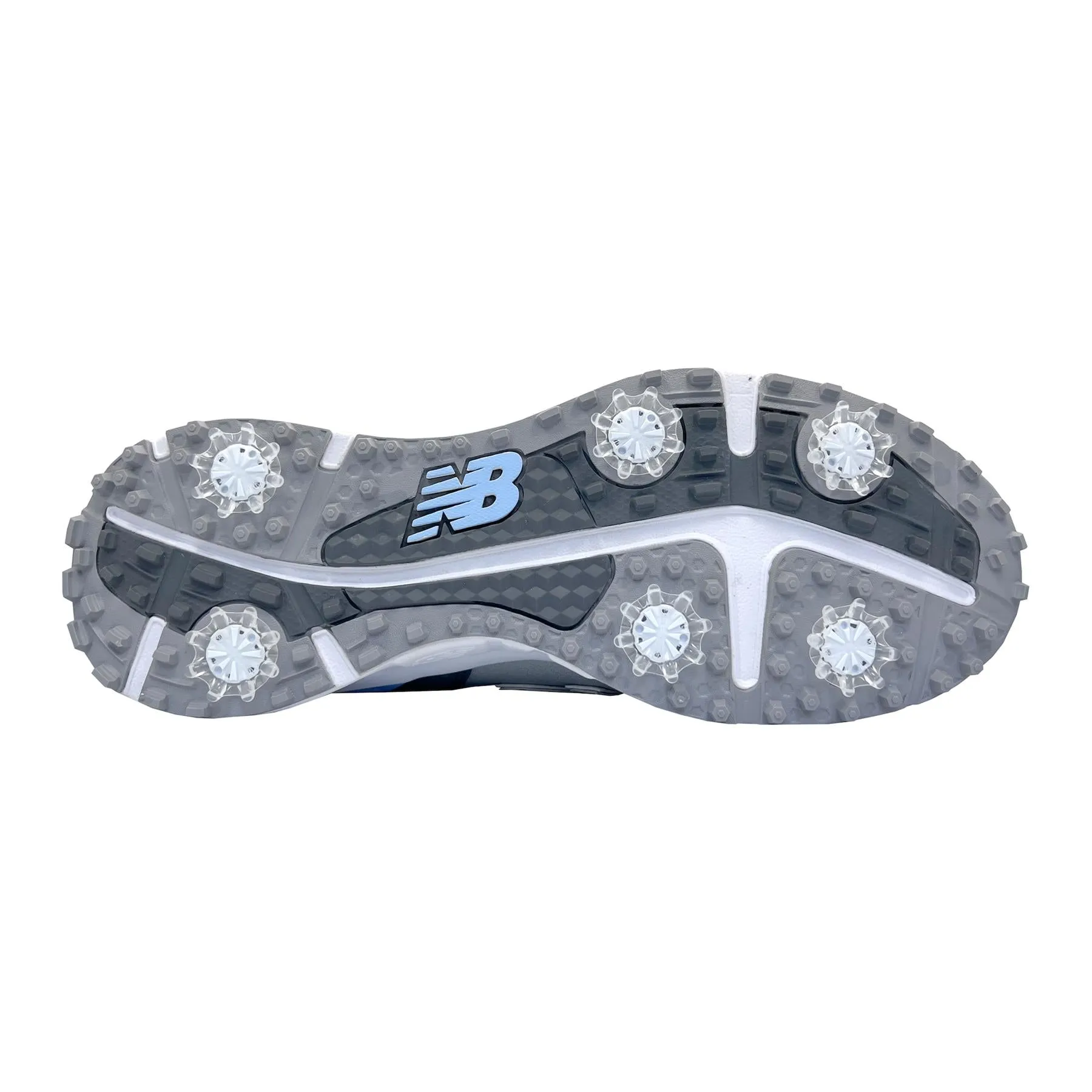 997 Waterproof Spiked Golf Shoes Gray/Blue