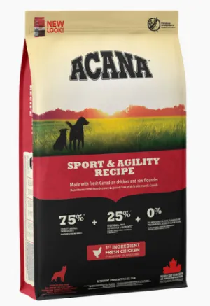Acana Sport and Agility Dog Food (11.4kg/25lb)