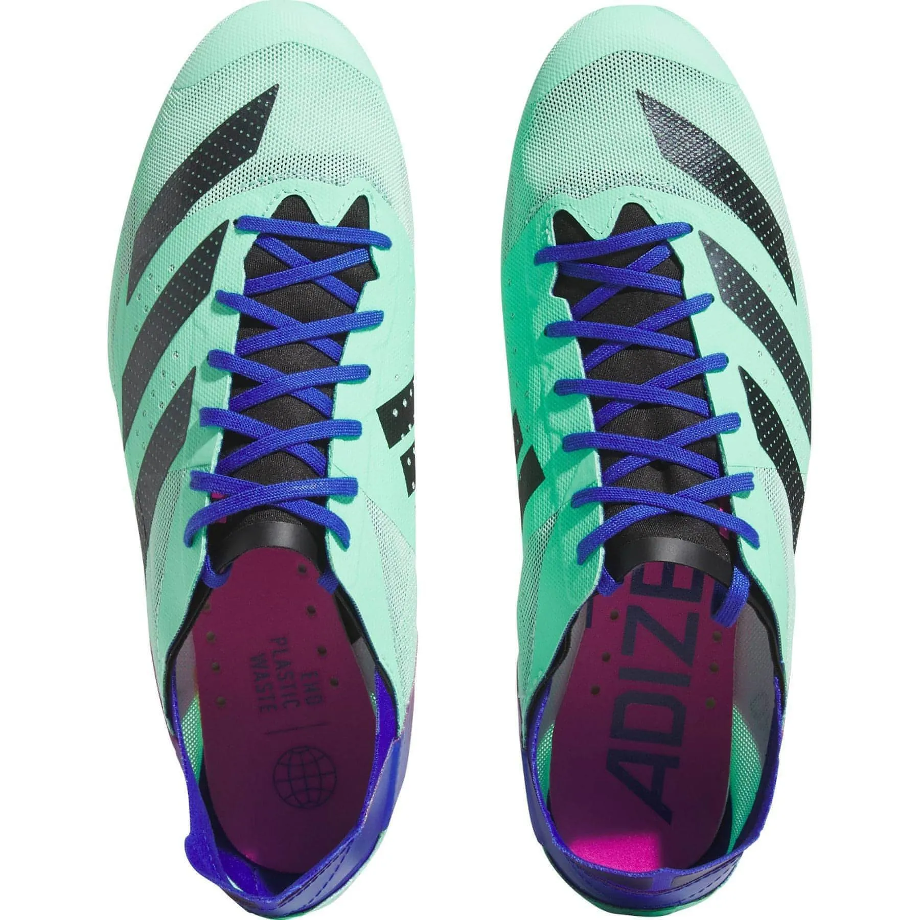 adidas Adizero Finesse Running Spikes - Green