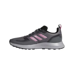 adidas Women's Run Falcon 2.0 Trail Run Shoes - Grey/Cherry