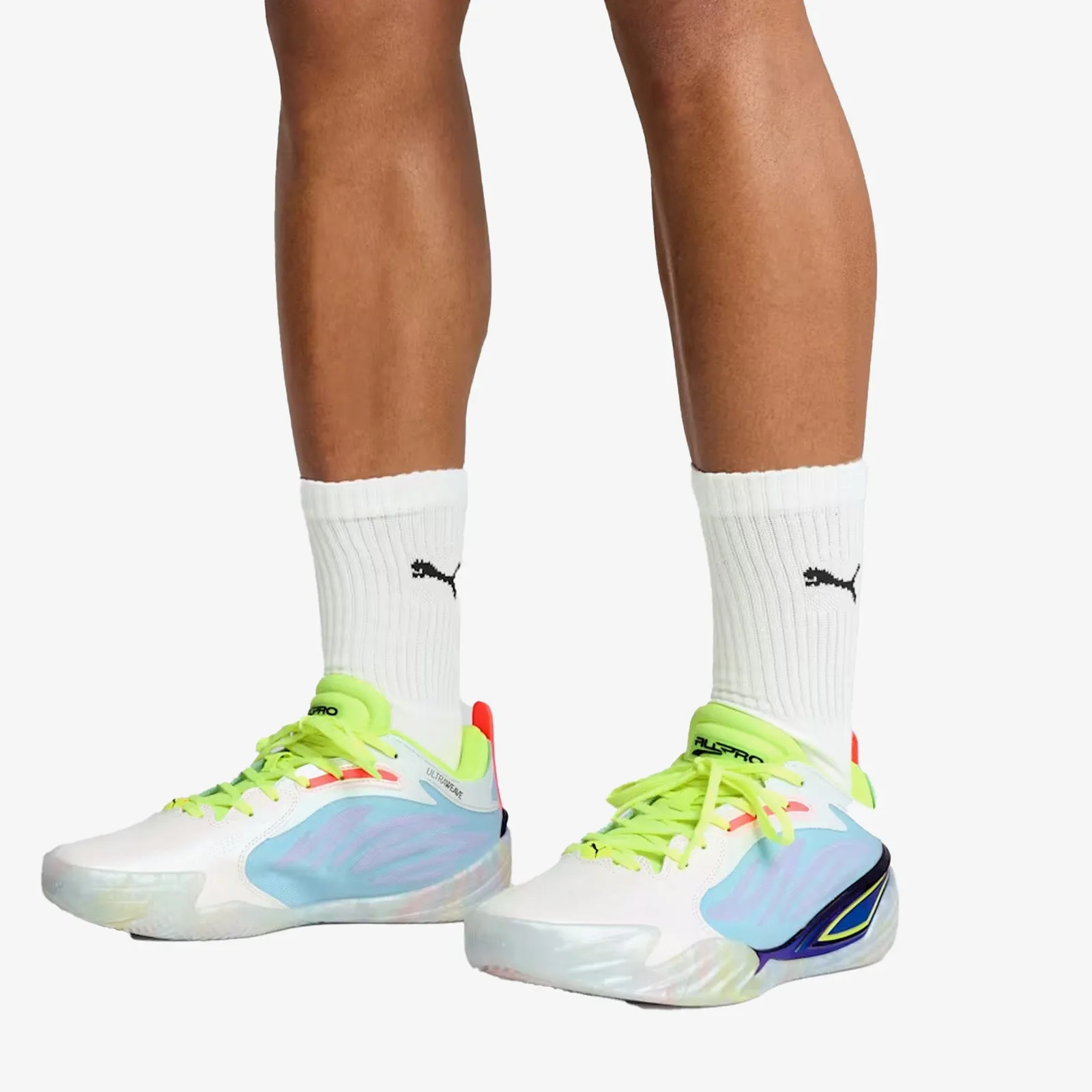 All-Pro Nitro Elite - Light Aqua/Yellow Alert