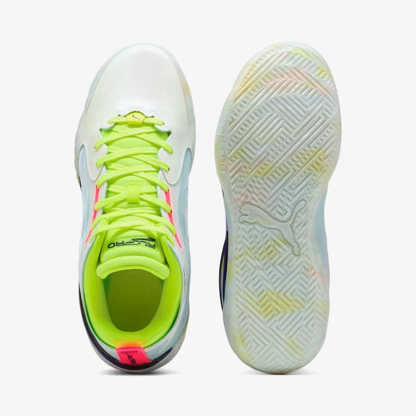 All-Pro Nitro Elite - Light Aqua/Yellow Alert