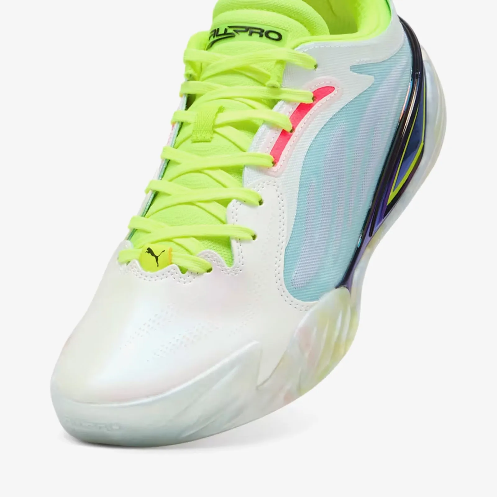 All-Pro Nitro Elite - Light Aqua/Yellow Alert