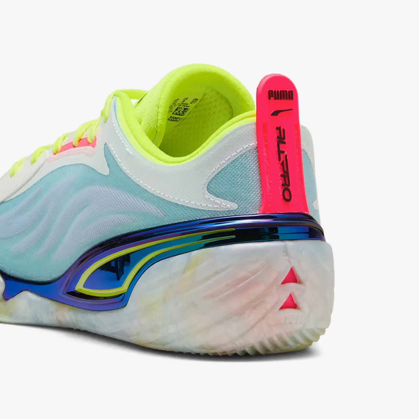 All-Pro Nitro Elite - Light Aqua/Yellow Alert