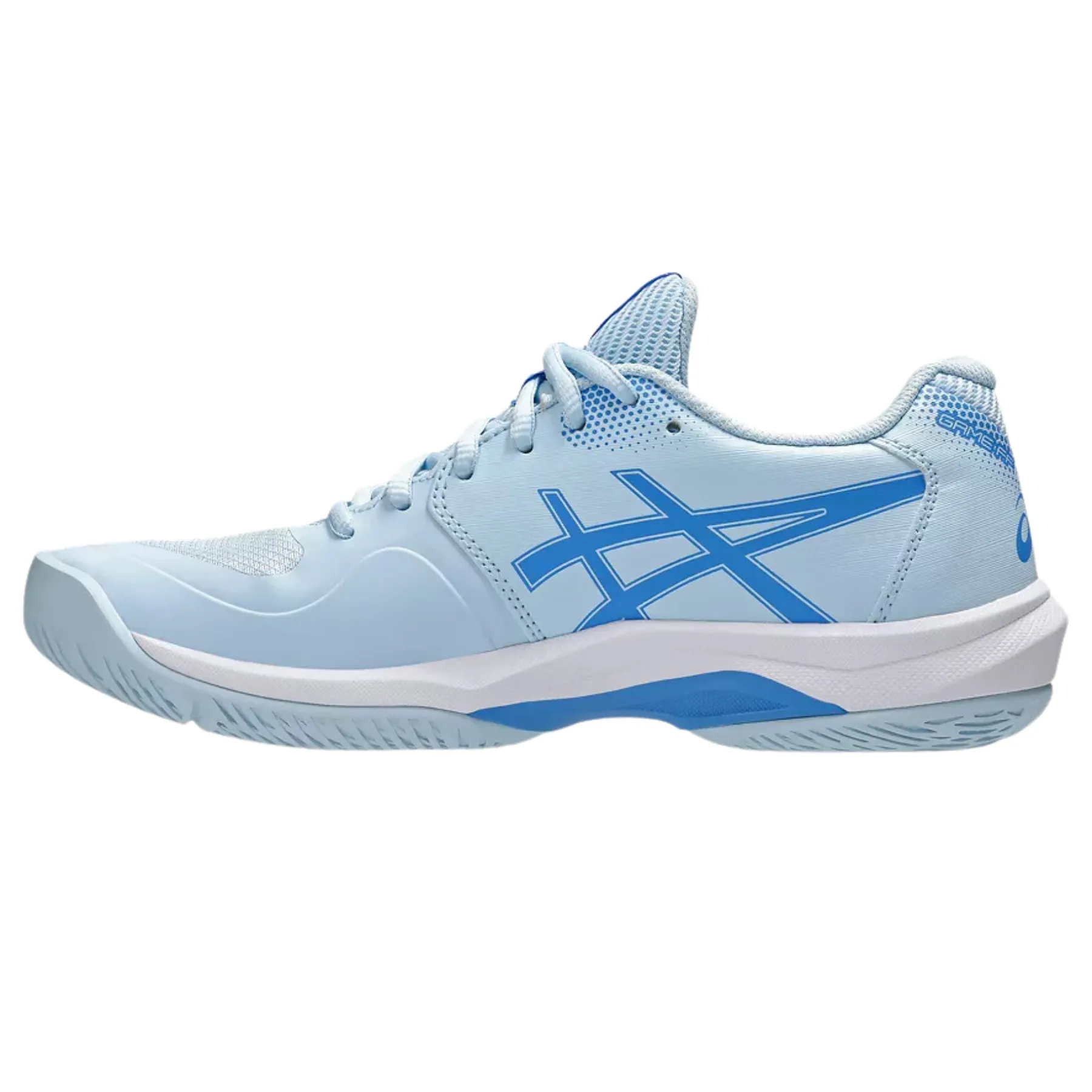 Asics Game FF Pickleball Shoes - Light Blue/Blue Coast