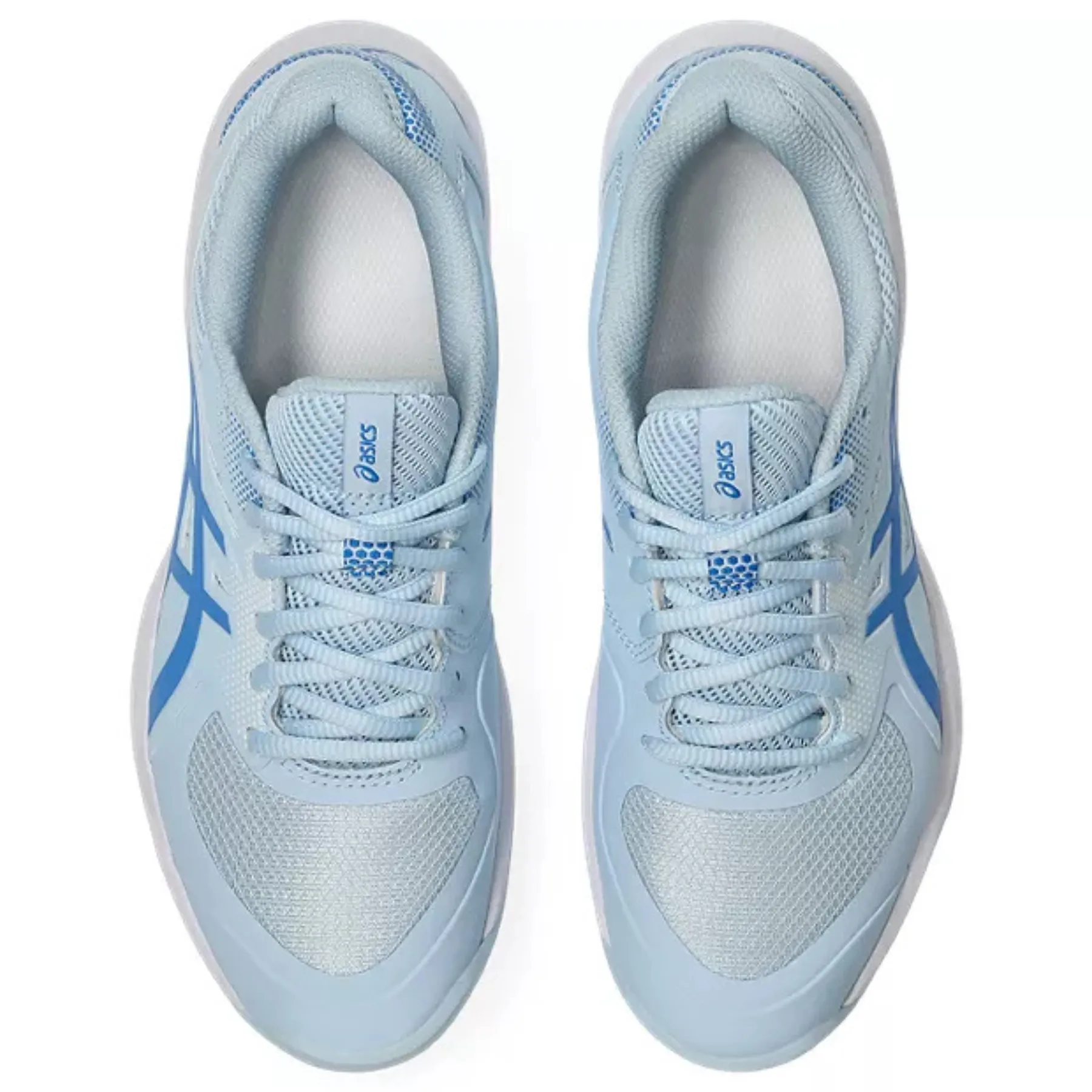Asics Game FF Pickleball Shoes - Light Blue/Blue Coast