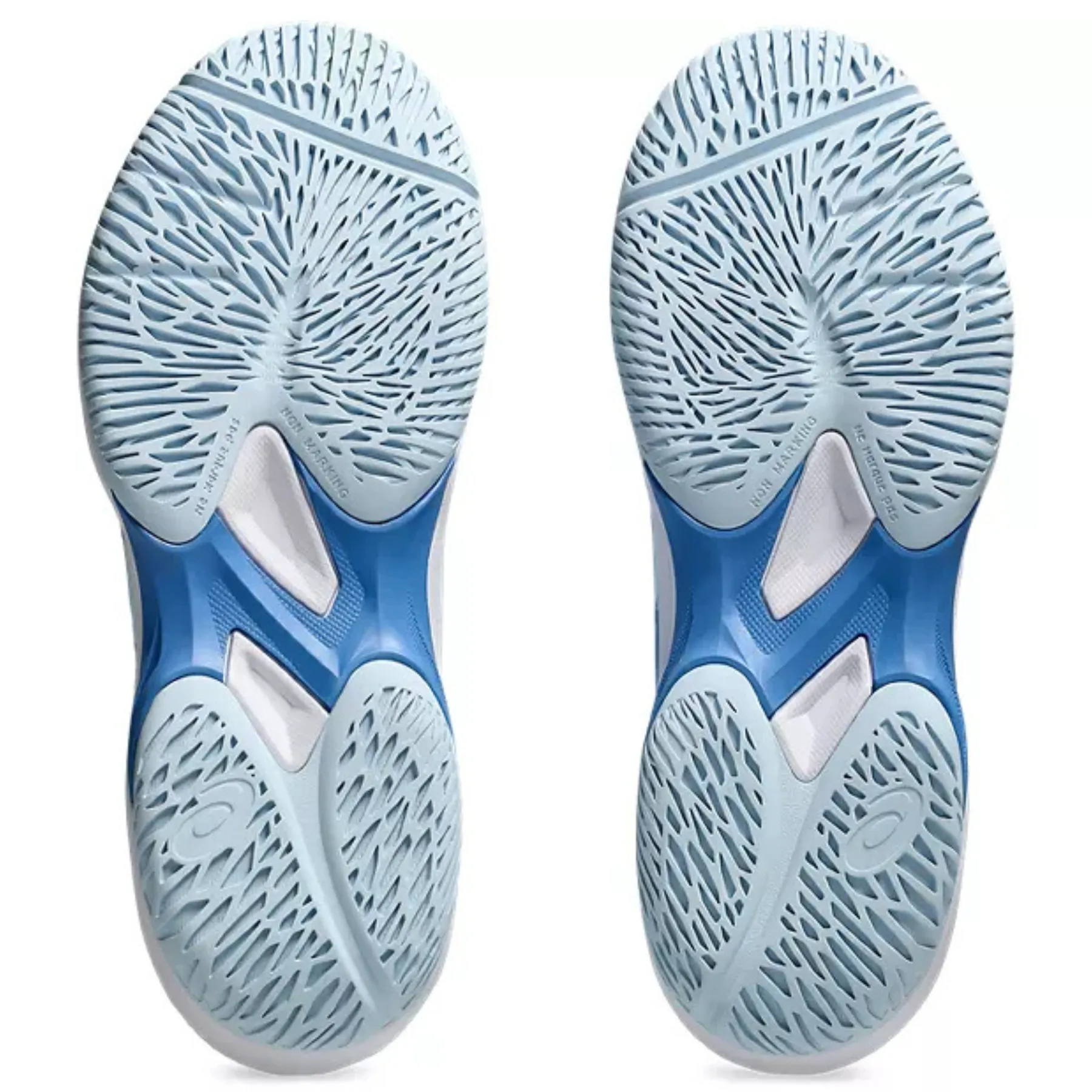 Asics Game FF Pickleball Shoes - Light Blue/Blue Coast