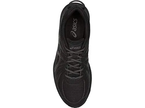ASICS Men's Frequent Trail Running Shoes, Black/Carbon, 10 X-Wide