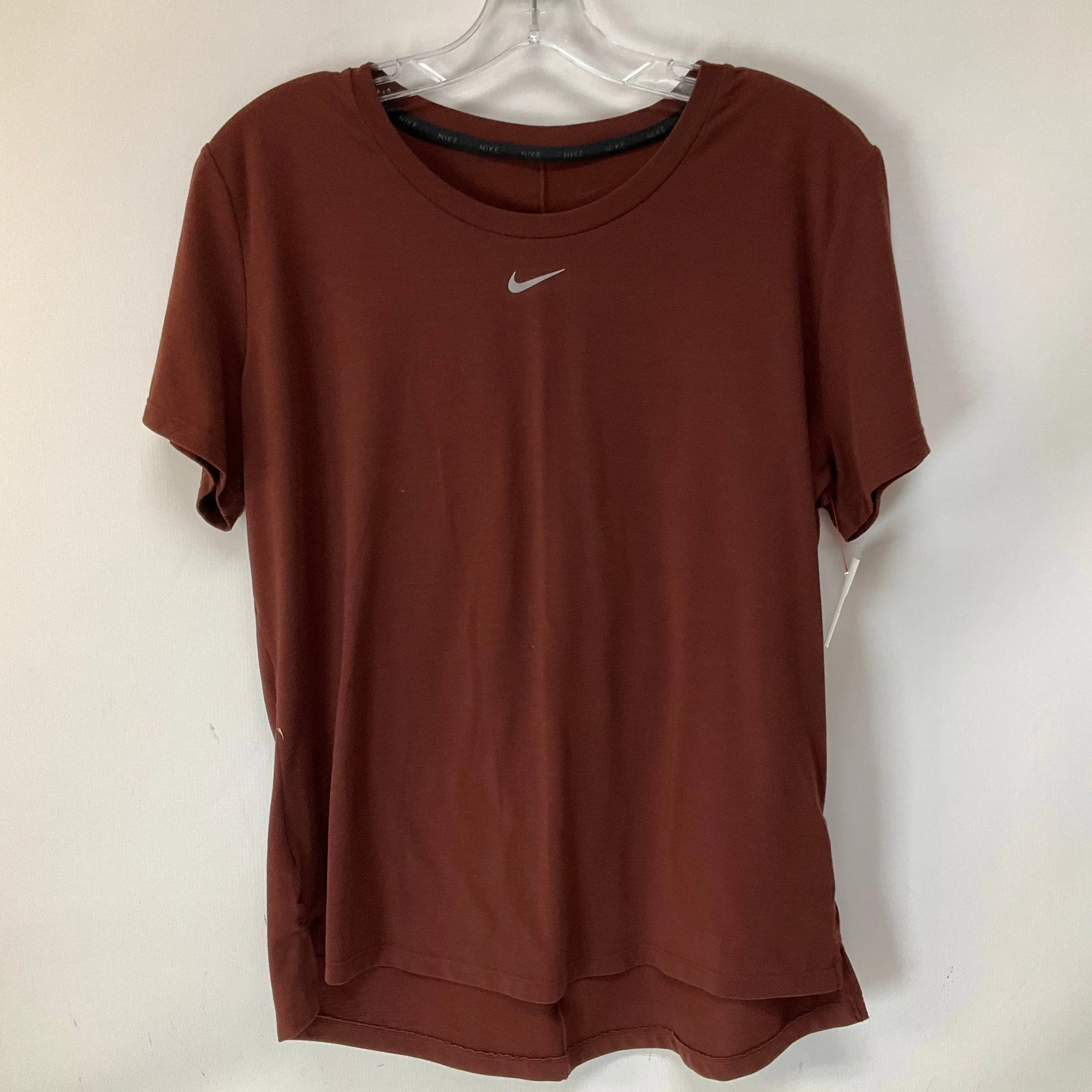 Athletic Top Short Sleeve By Nike Apparel  Size: L