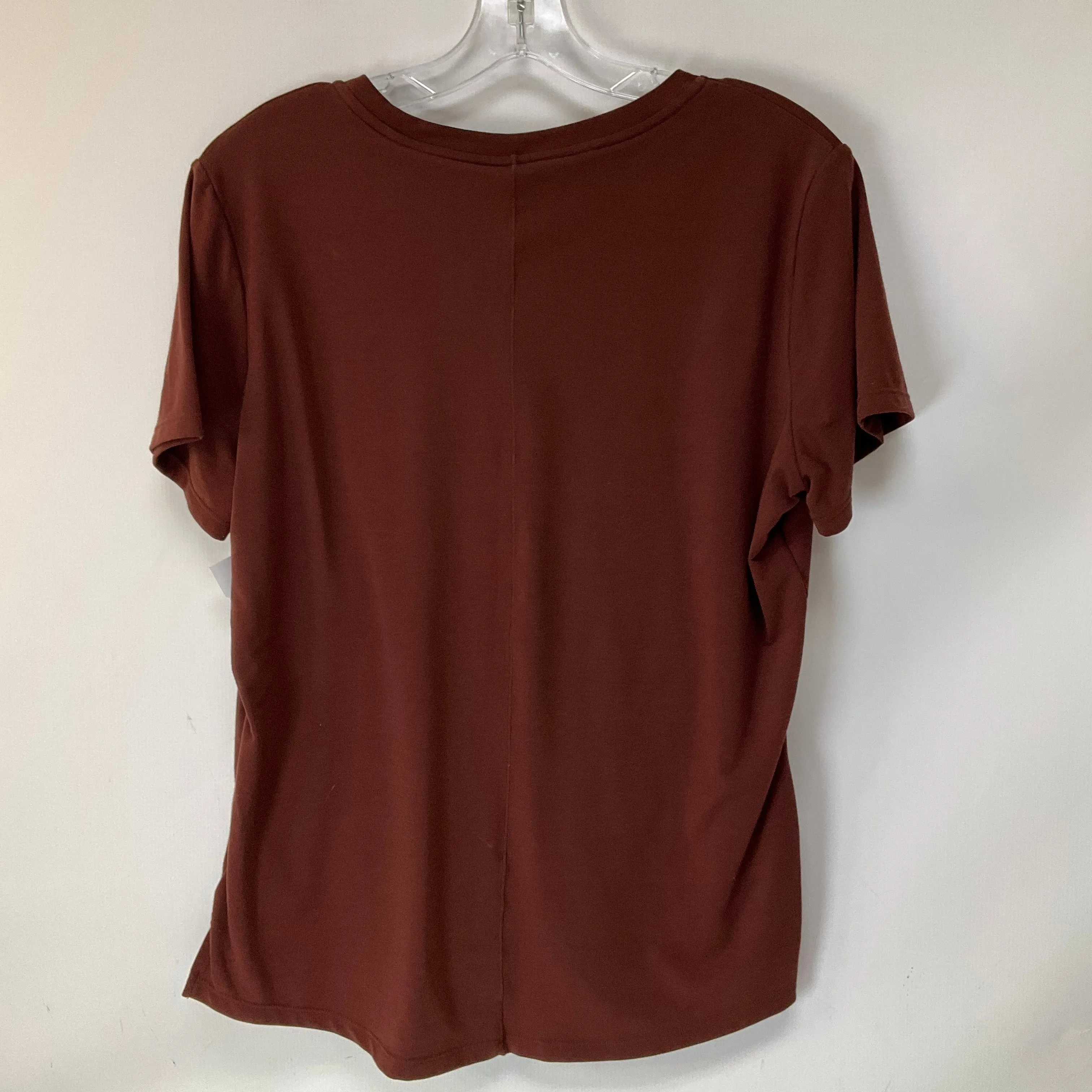 Athletic Top Short Sleeve By Nike Apparel  Size: L