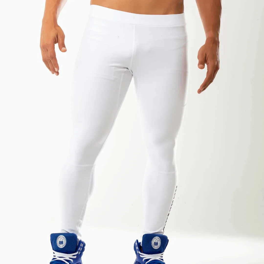 Athletic White Leggings