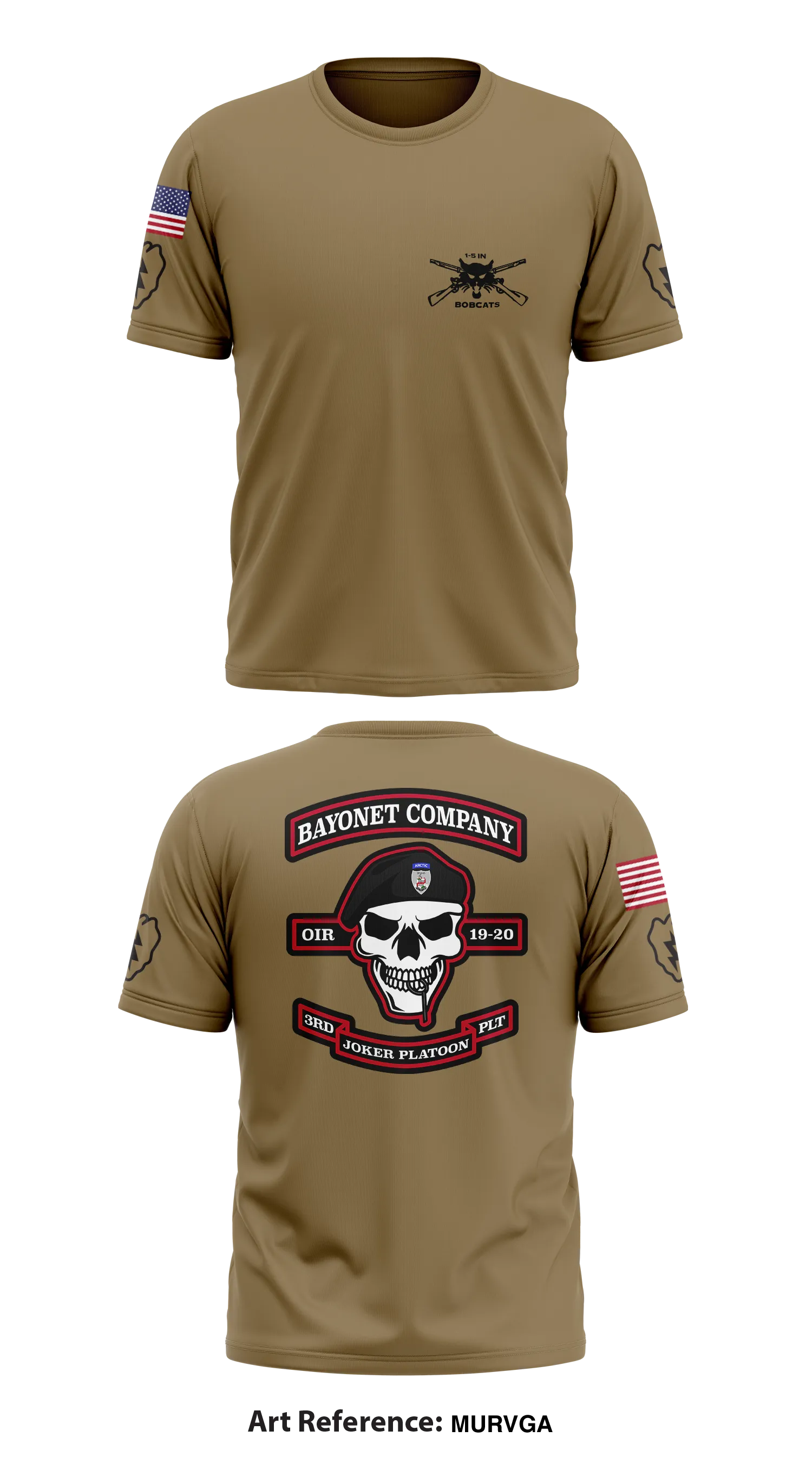 B Co 1-5 IN 1/25 SBCT Store 1 Short-Sleeve Hybrid Performance Shirt Core Men's Hooded Performance Sweatshirt - mURvga