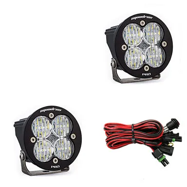 Baja Designs Squadron-R Pro Black LED Auxiliary Light Pod Pair - Universal
