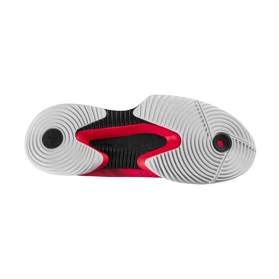 Bela Pro Padel Shoe - Red, White, Black