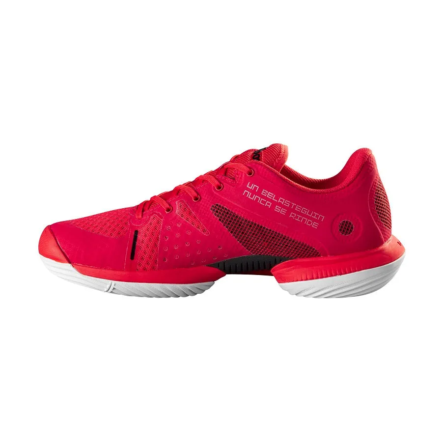 Bela Pro Padel Shoe - Red, White, Black
