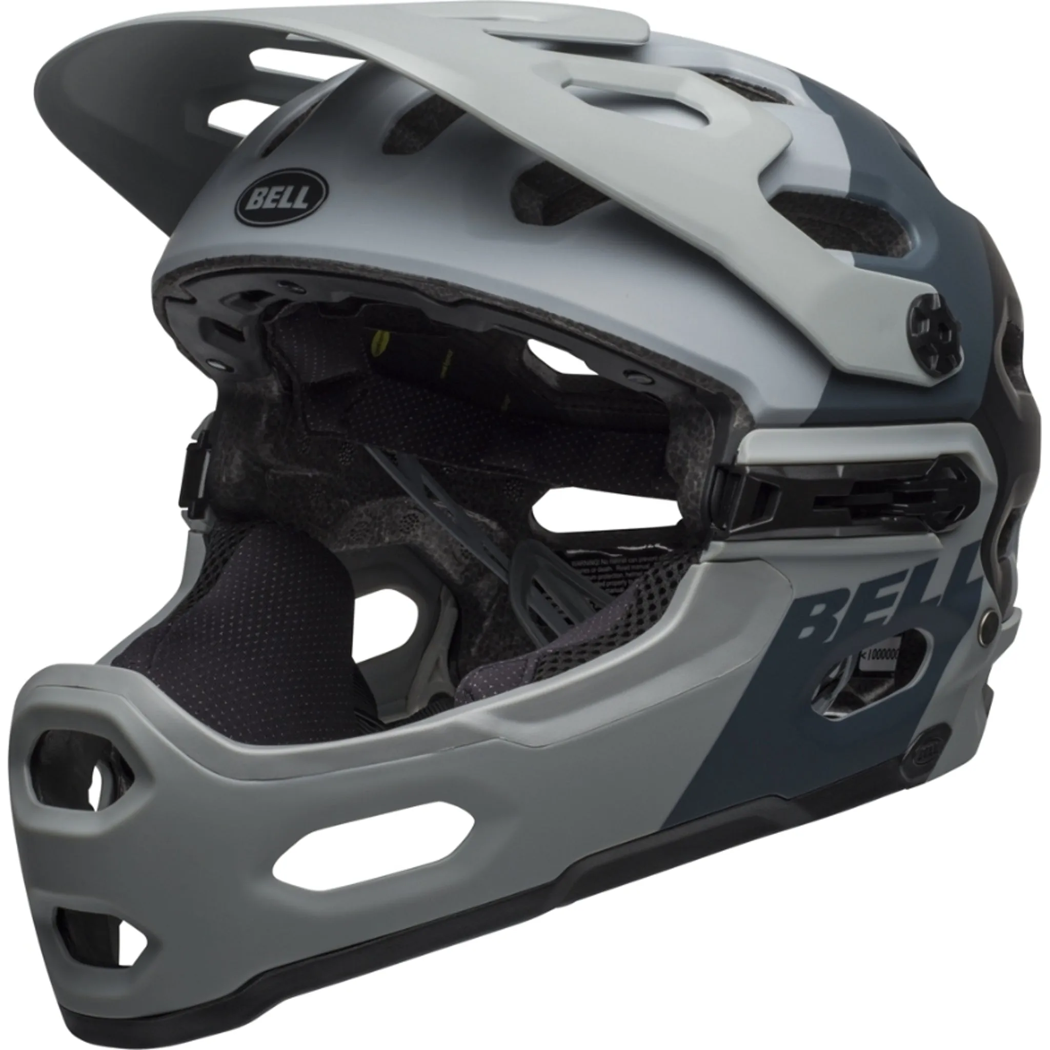 Bell Super 3R Mips Helmet Matte Dark Grey / Gunmetal