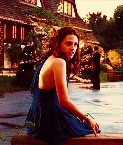 Bella Swan as Bella Swan Blue Prom Party Dress from Twilight