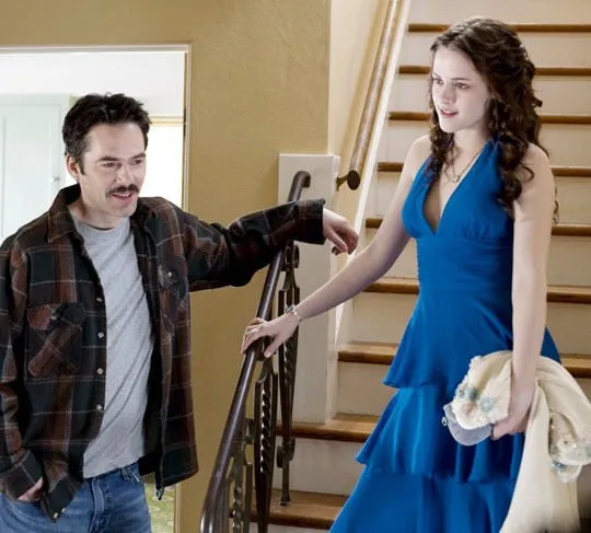 Bella Swan as Bella Swan Blue Prom Party Dress from Twilight