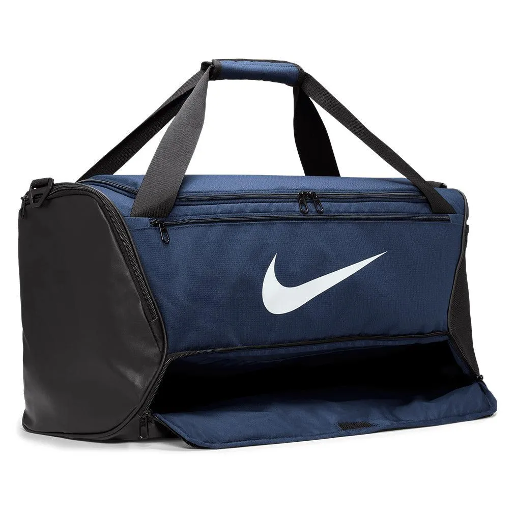 Brasilia 9.5 Training Duffel Bag (Medium, 60L) Midnight Navy and Black