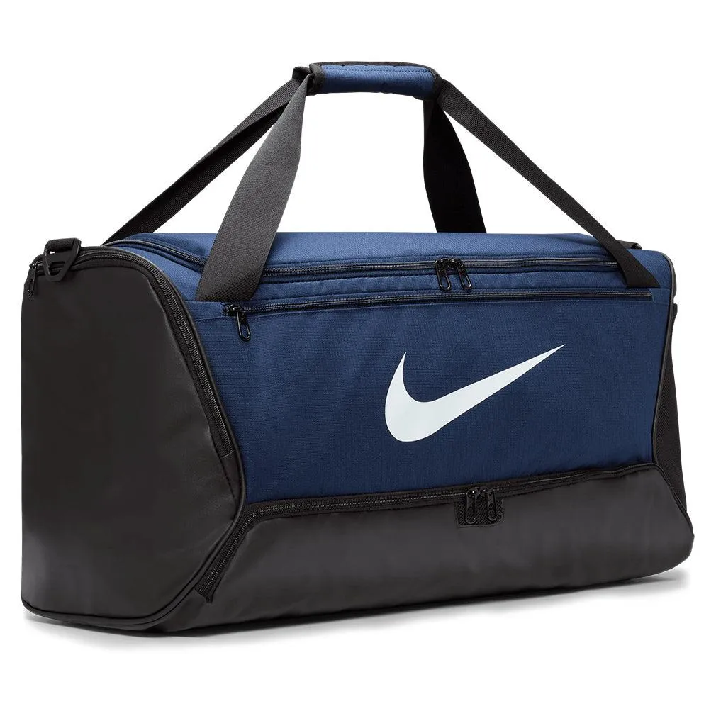 Brasilia 9.5 Training Duffel Bag (Medium, 60L) Midnight Navy and Black