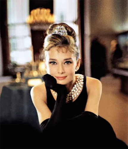 Breakfast at Tiffany's Audrey Hepburn Black Tight Dress