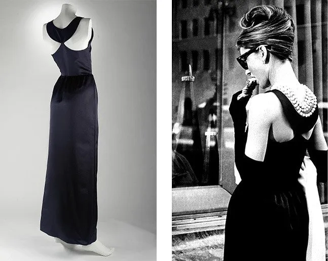 Breakfast at Tiffany's Audrey Hepburn Black Tight Dress