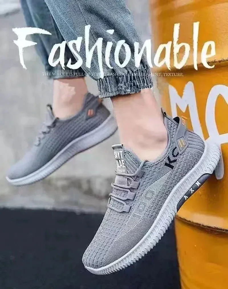 Breathable Mesh Men's Sports Shoes for Summer 2024