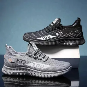 Breathable Mesh Men's Sports Shoes for Summer 2024