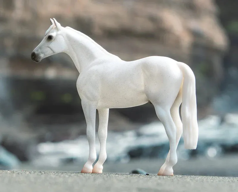 Breyer Fleabitten Grey Thoroughbred