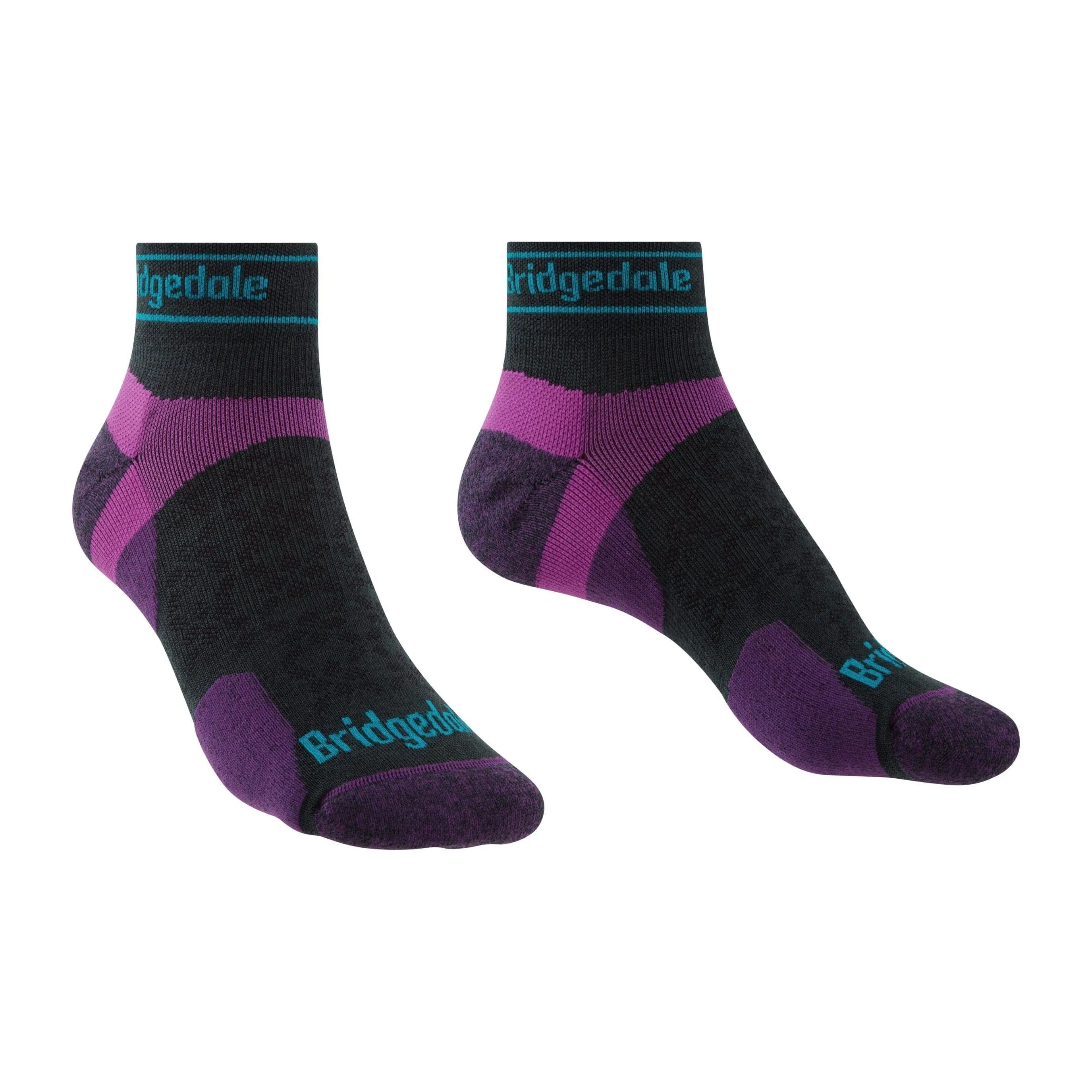 Bridgedale Womens Trail Run Ultralight Merino Low Socks