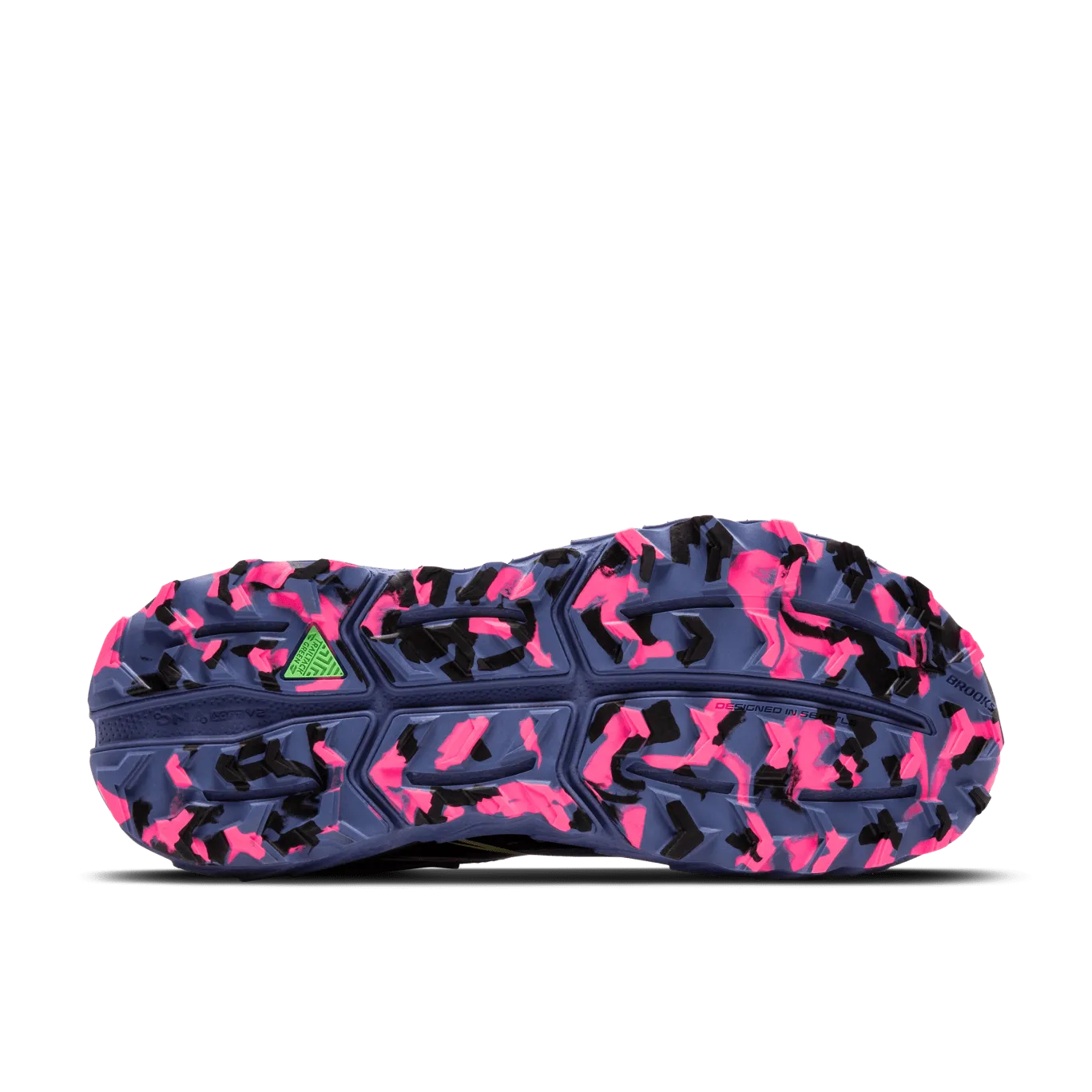 Brooks Cascadia 18 GTX (B Width) - Grey Blue/Black/Pink (Womens)