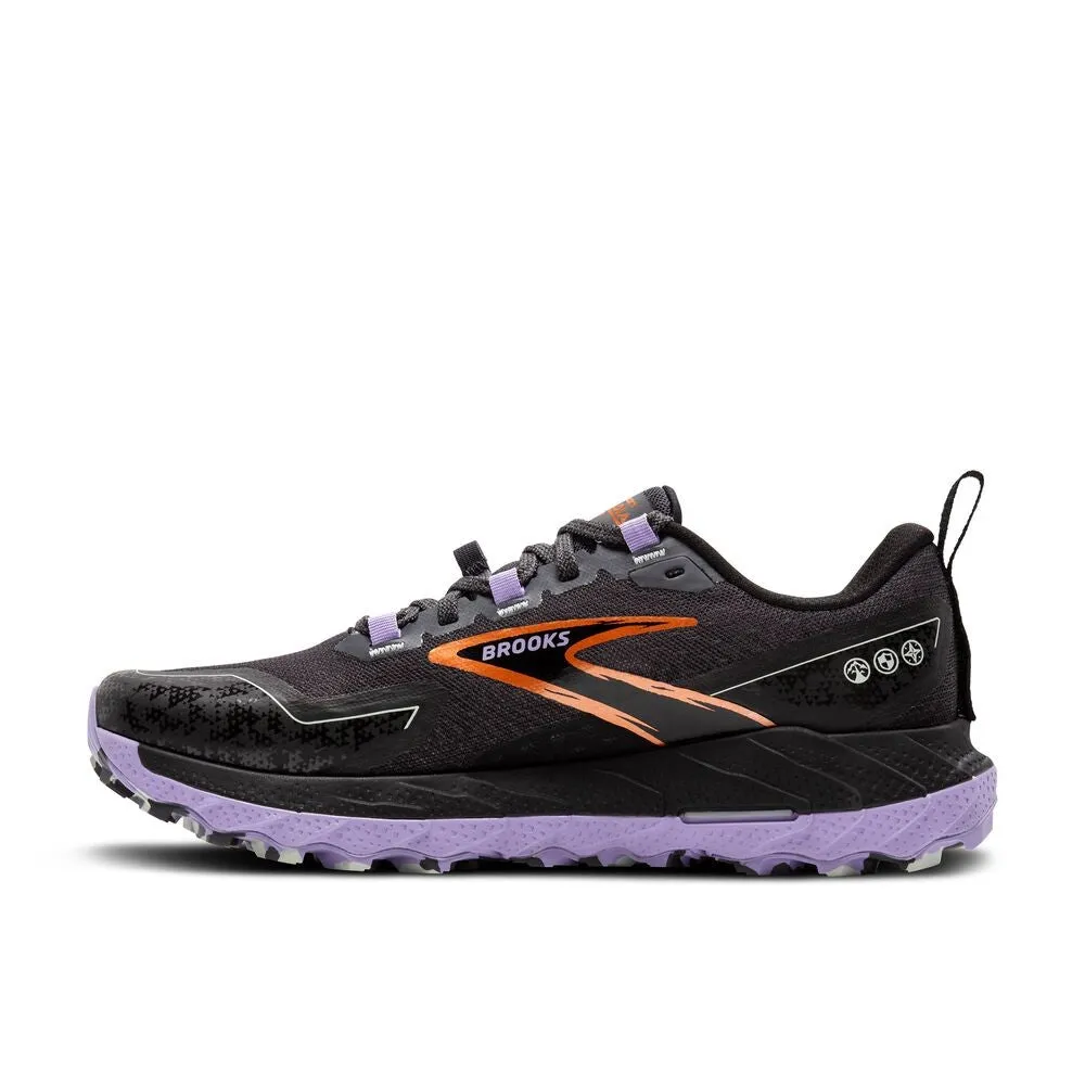 Brooks Cascadia 18 (Women's) - Ebony/Sweet Lavender/Copper