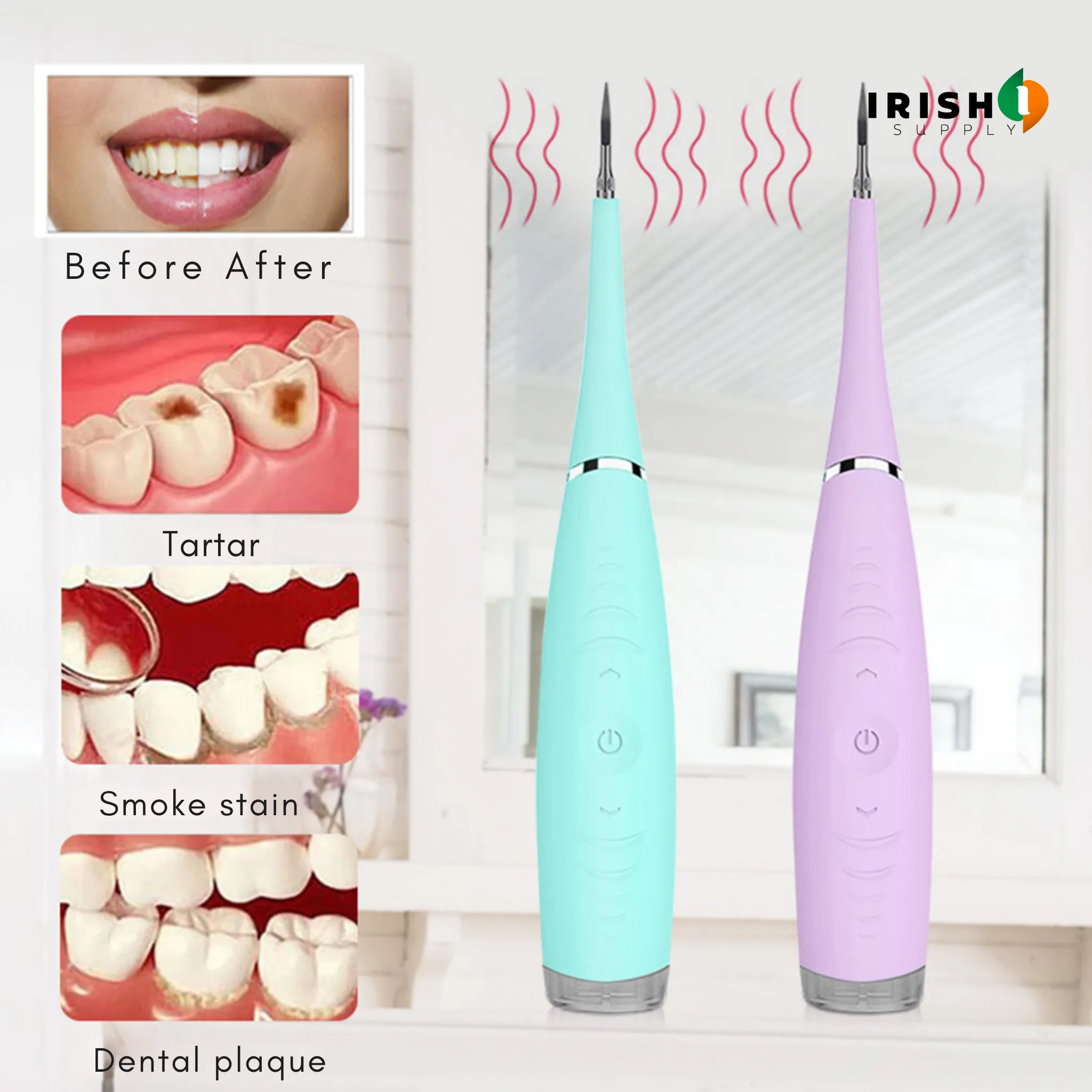 BRUSHTEK Advanced Ultrasonic Dental Cleaner