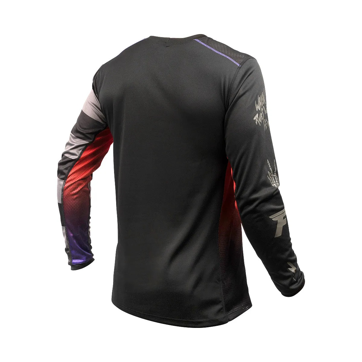 Burn Free Classic Long Sleeve Youth Jersey - Black