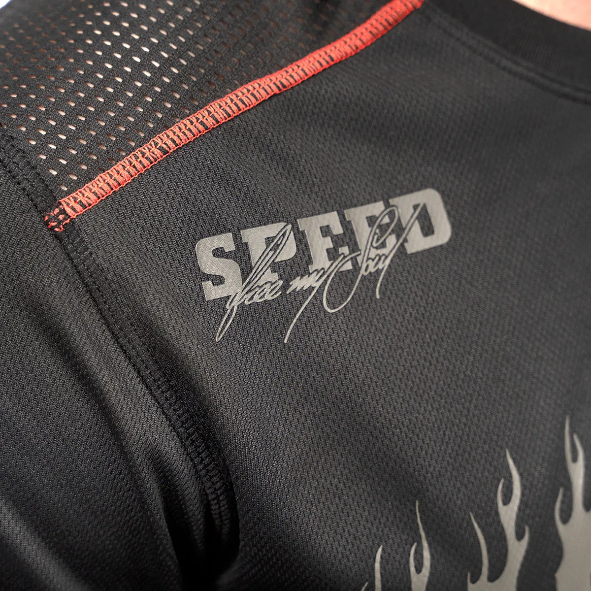 Burn Free Classic Long Sleeve Youth Jersey - Black