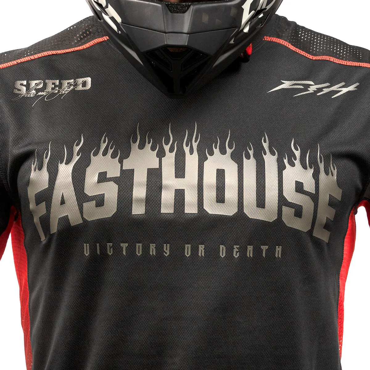 Burn Free Classic Long Sleeve Youth Jersey - Black