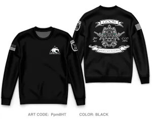 C co, 2nd BN, 87 IN Core Men's Crewneck Performance Sweatshirt - Ppm8HT