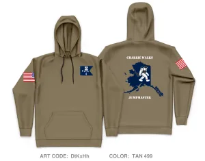 Charlie Company 3-509TH PIR Core Men's Hooded Performance Sweatshirt - DtKxHh
