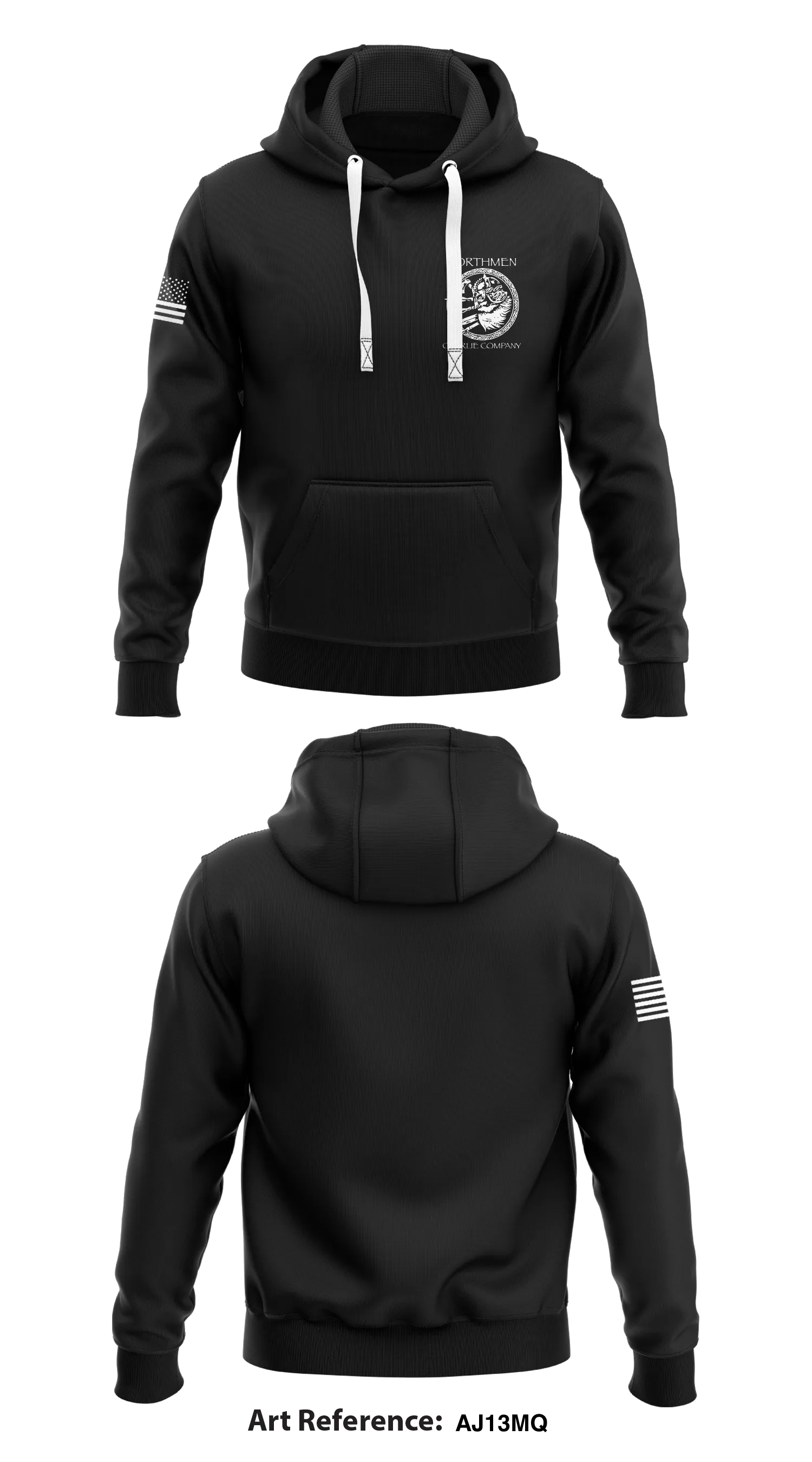 Charlie company, 92nd CA BN Store 1  Core Men's Hooded Performance Sweatshirt - aj13Mq