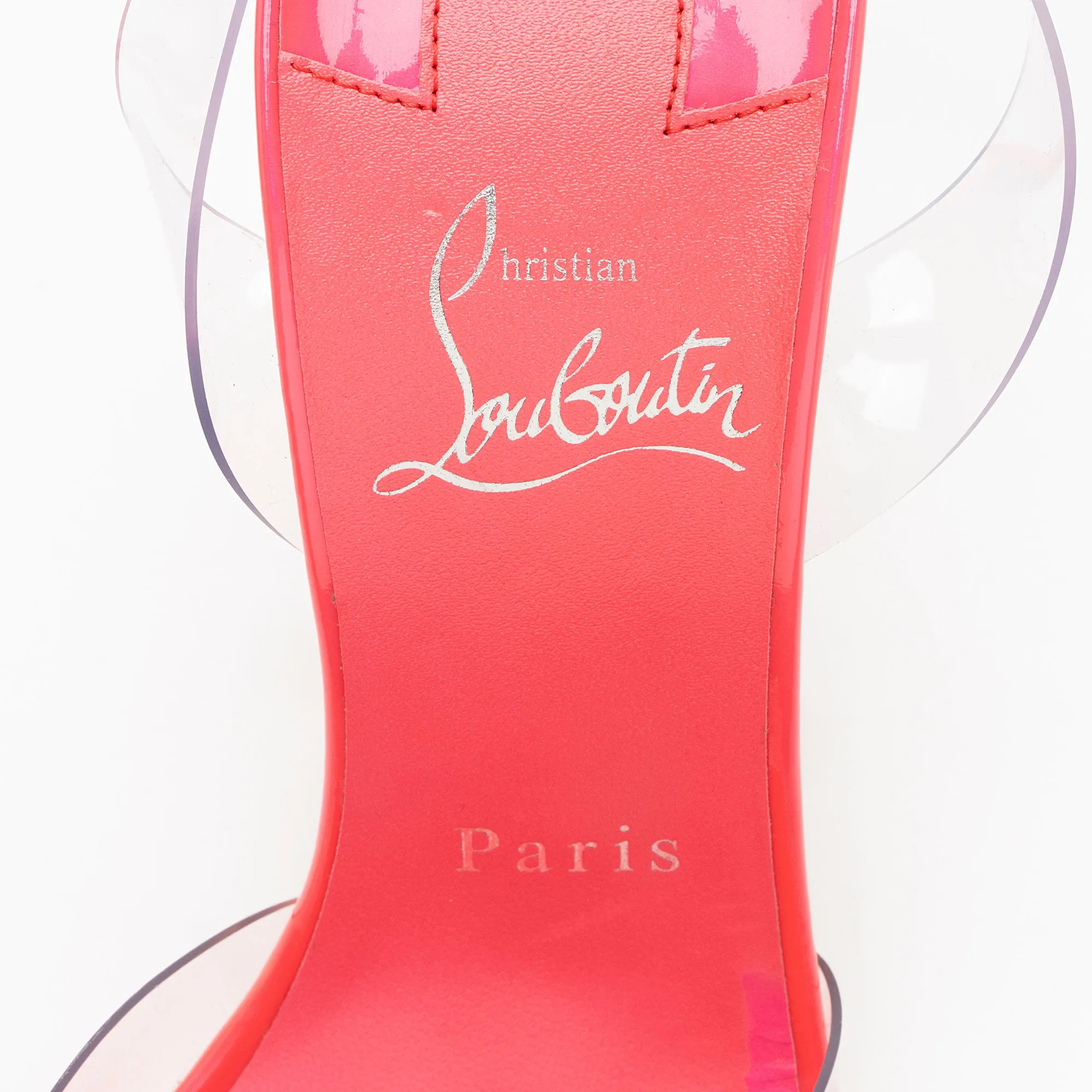 Christian Louboutin PVC Spiked Spikoo Pumps