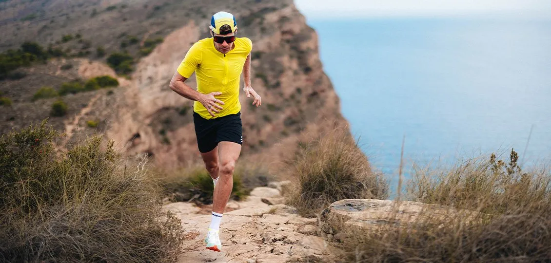Compressport | Trail Fitted Half Zip | Shirt | Heren