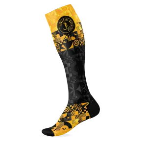 Comrades Marathon Yellow Knee High Socks