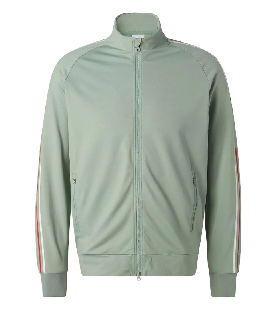 Cross Men's ATHLETIC FULL ZIP MIDLAYER - JADE